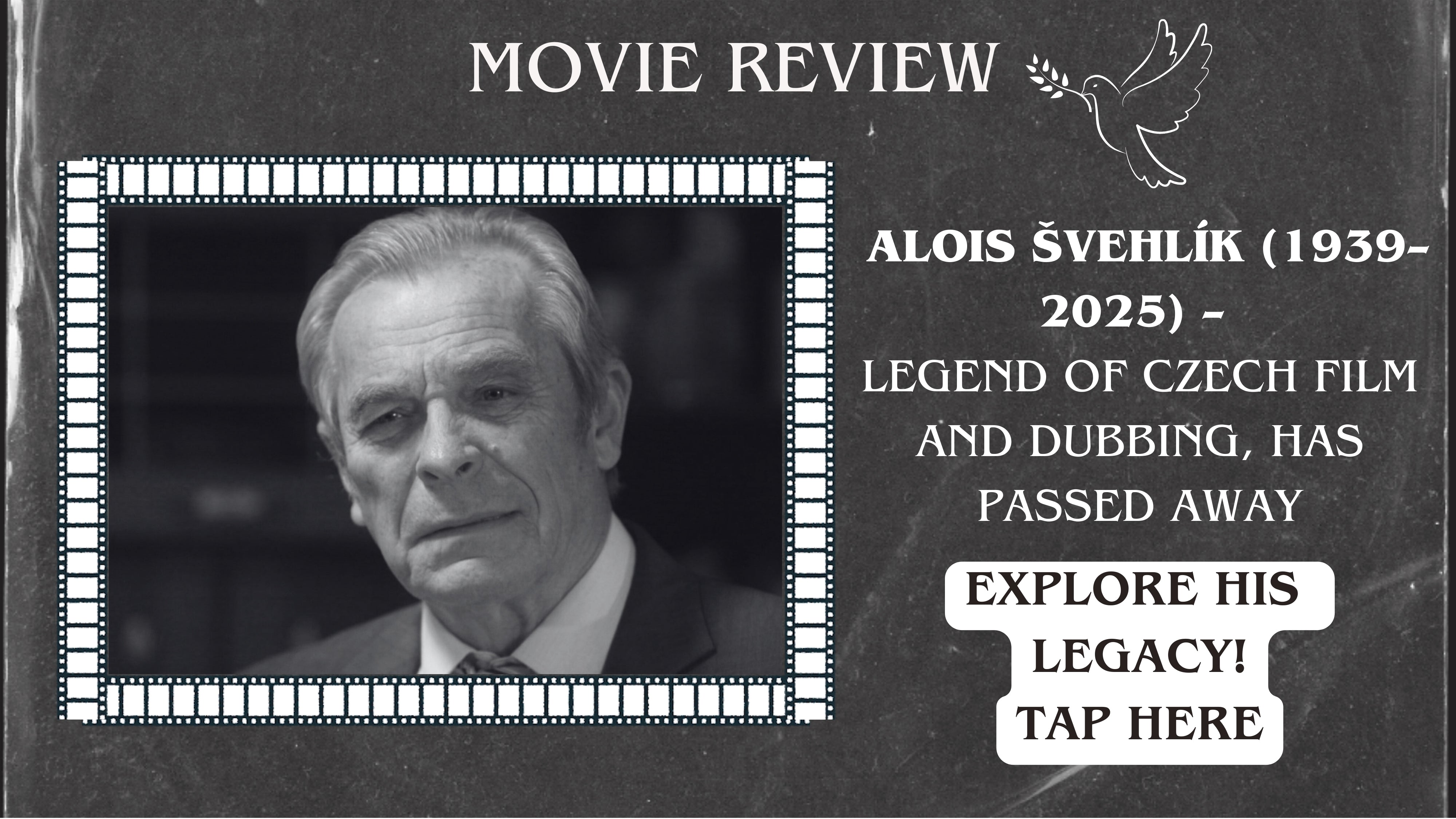 Alois Švehlík (1939–2025), Legend of Czech Film and Dubbing, Has Passed Away