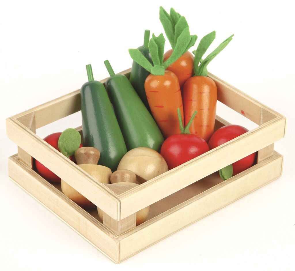 Tidlo wooden vegetable crate