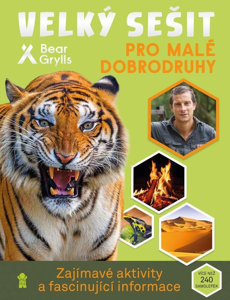 Velký sešit pro malé dobrodruhy – Grylls Bear