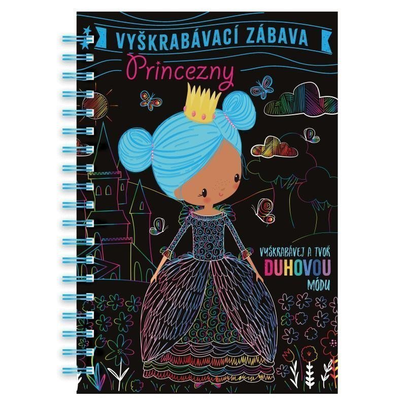 Vyškrabávací zábava Princezny