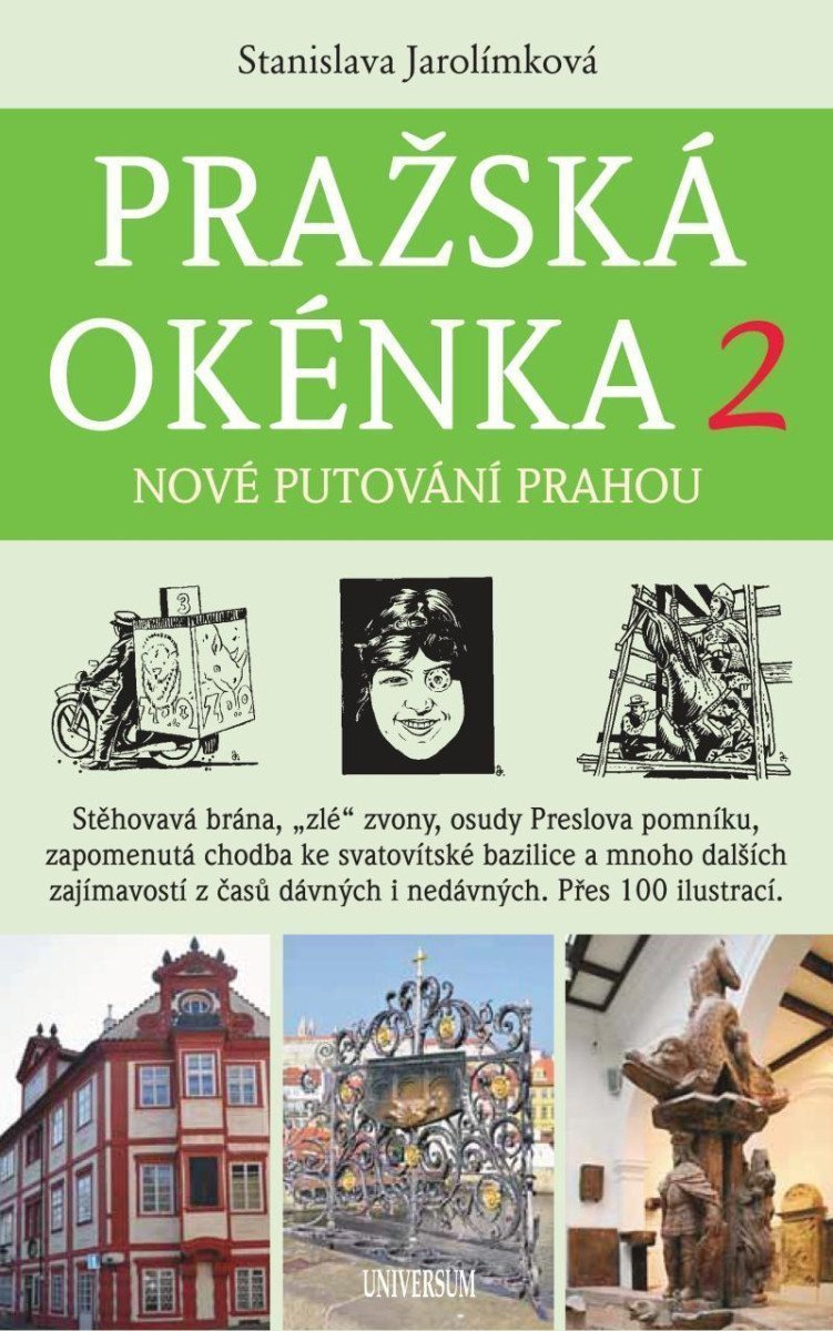 Pražská okénka 2 – Nové putování Prahou – Jarolímková Stanislava