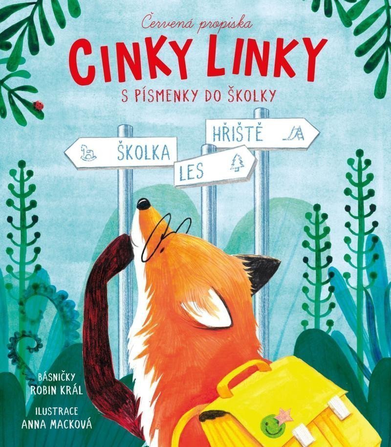 Cinky linky S písmenky do školky – Červená propiska