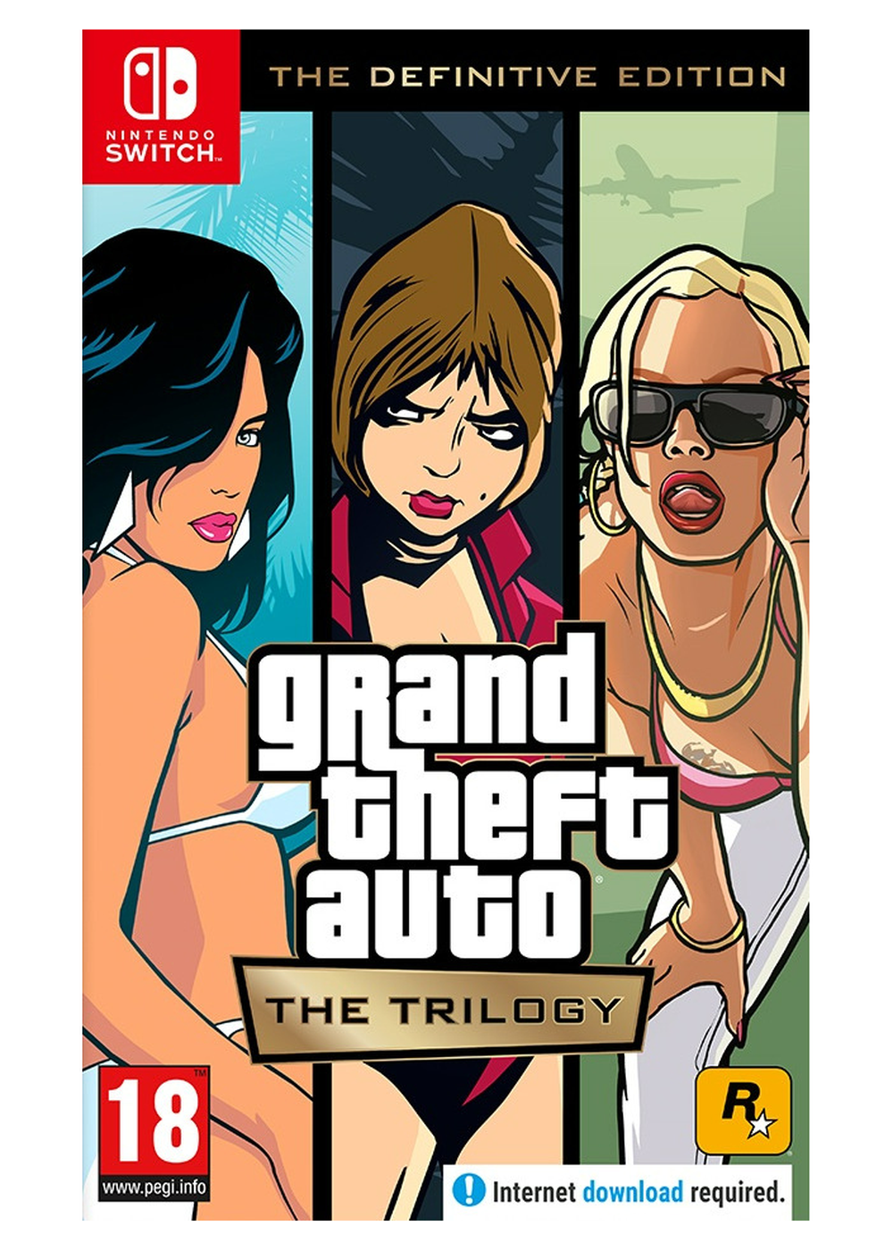Grand Theft Auto: The Trilogy – The Definitive Edition (Nintendo Switch)