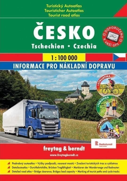 Česko autoatlas 1100 000 A4 spirála
