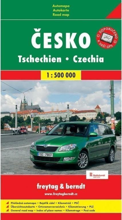 Česko automapa 1500 000