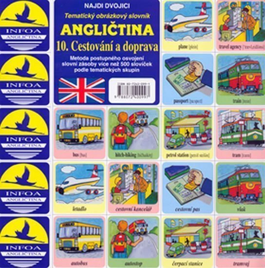 Najdi dvojici - Angličtina - 10 Cestování a doprava – group of authors