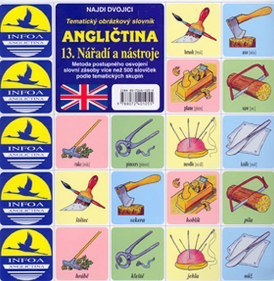 Najdi dvojici - Angličtina - 13 Nářadí a nástroje – group of authors