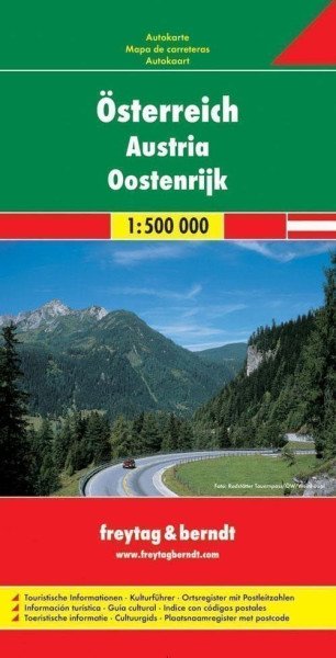 AK 1 Rakousko 1:500 000 (2002)