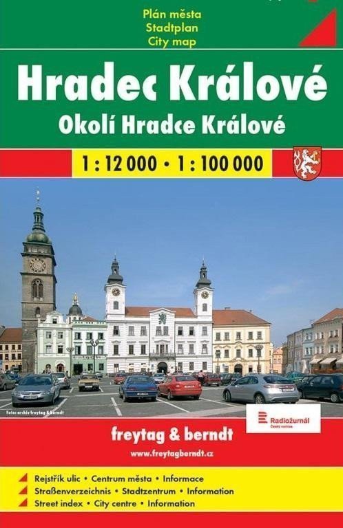 Hradec Králové mapa 112 000