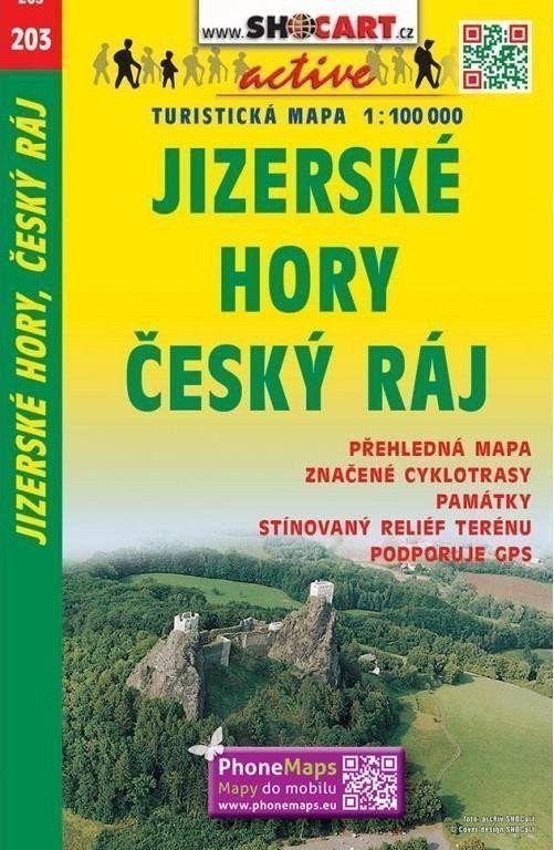 SC 203 Jizerské hory Český ráj 1100 000