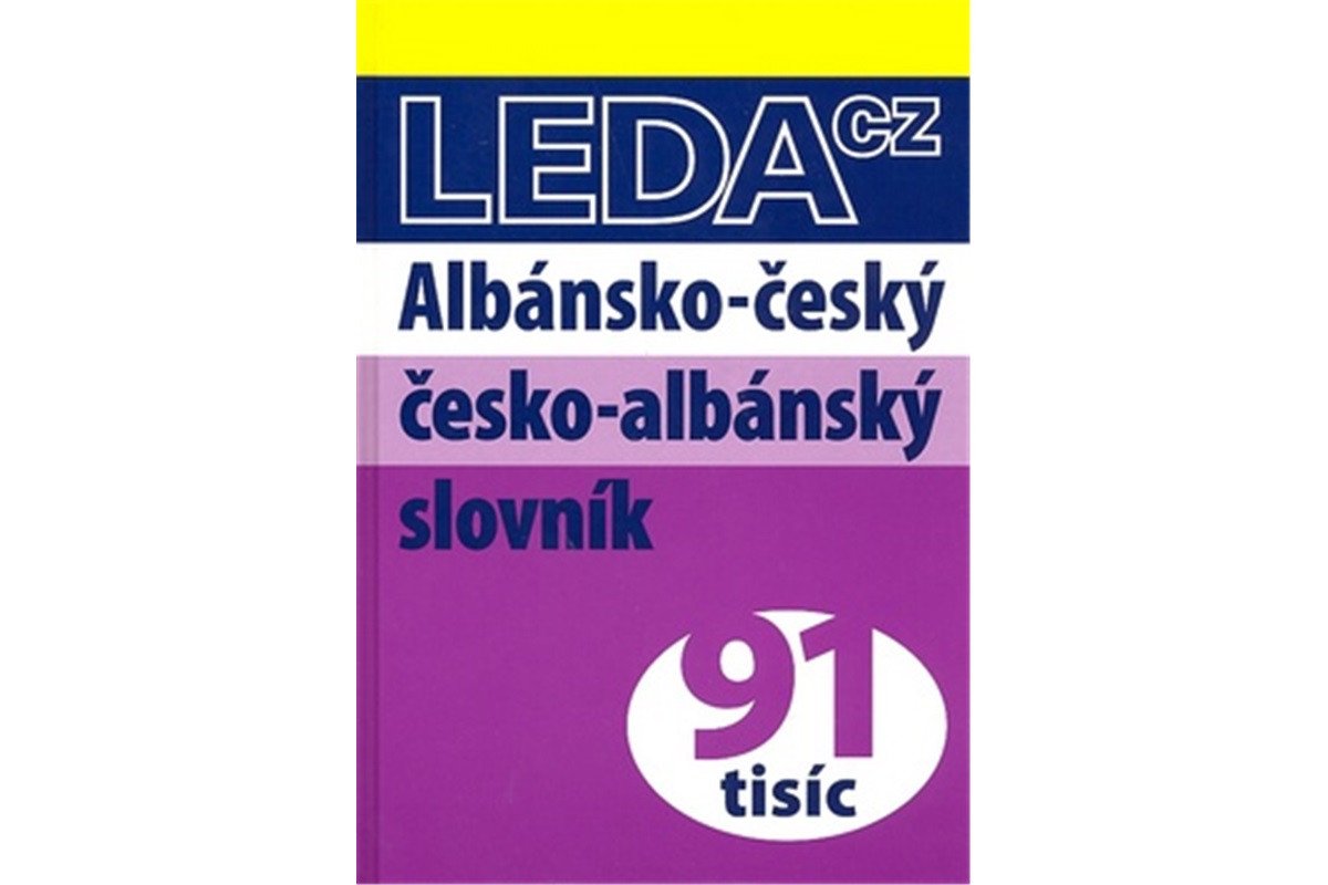 Albánsko-český česko-albánský slovník – Tomková Hana