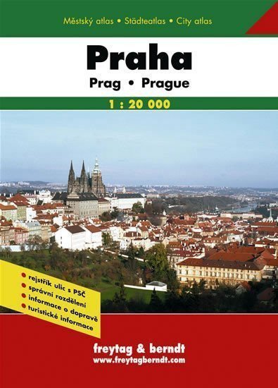 Praha atlas 120 000 A5 spirála
