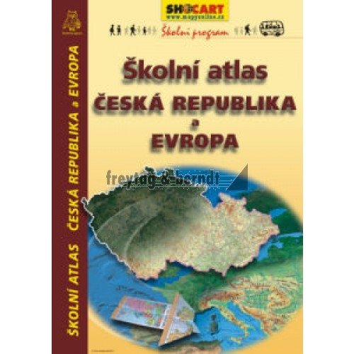 Školní atlas Česká republika Evropa