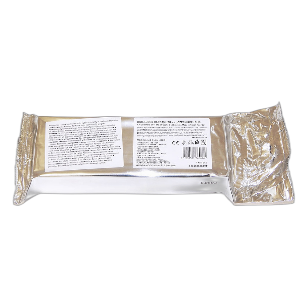 Koh-i-Noor 1315 Modelling Clay Red 1 kg
