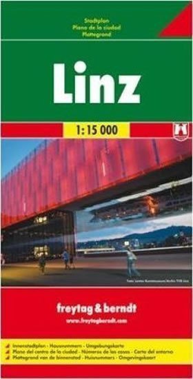 PL 17 Linz 115 000 plán města