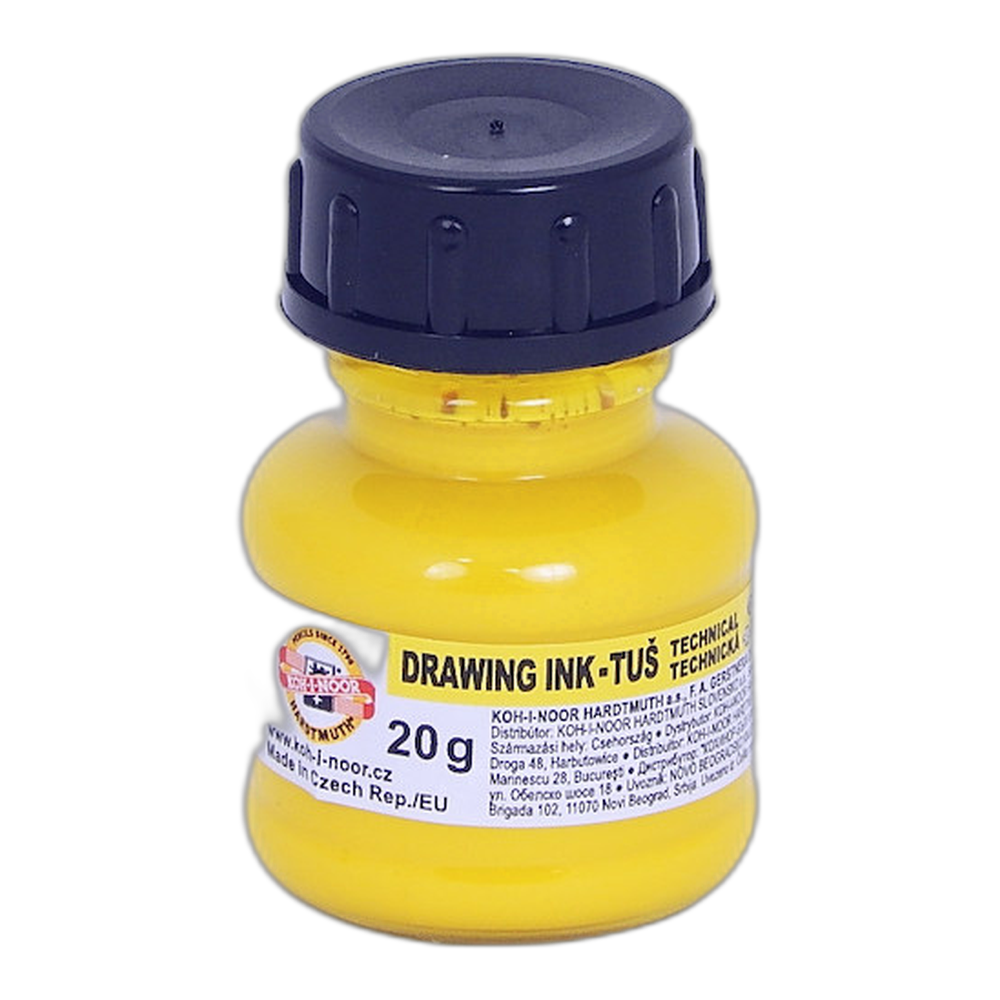 Koh-i-Noor Drawing Ink 1417 Yellow 20 g