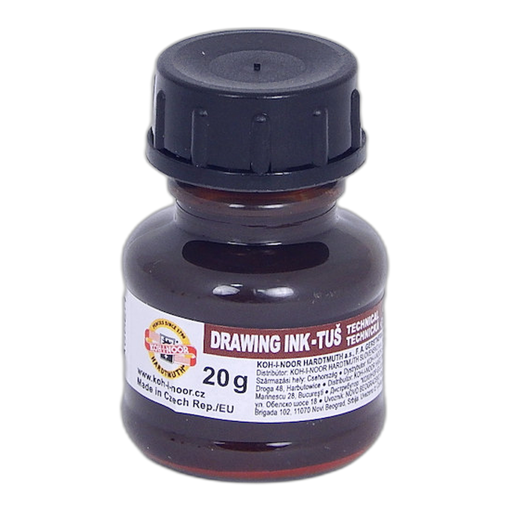 Koh-i-Noor Drawing Ink 1417 Brown 20 g