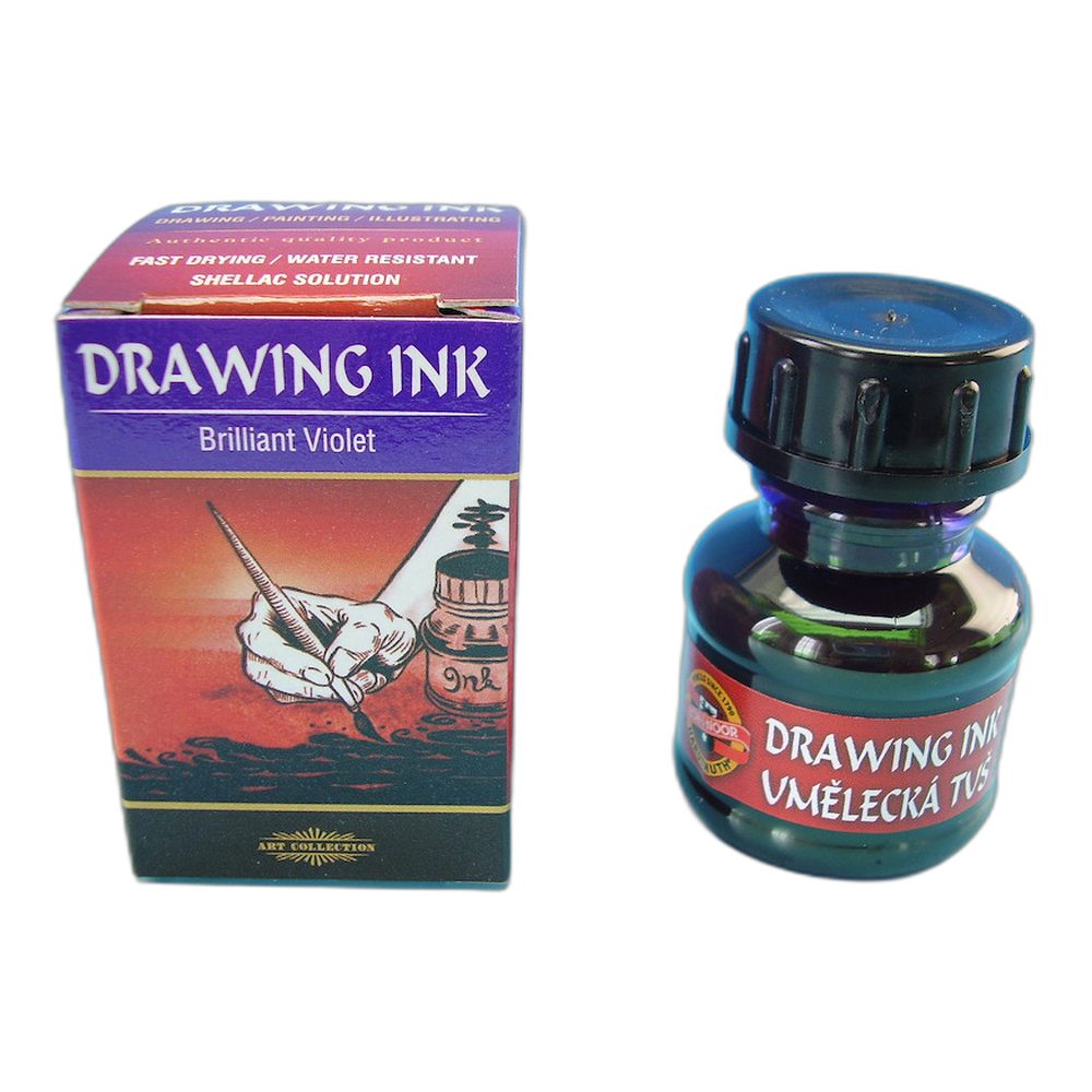 Koh-i-Noor Artist Shellac Ink 2340 Brilliant Violet 20 g
