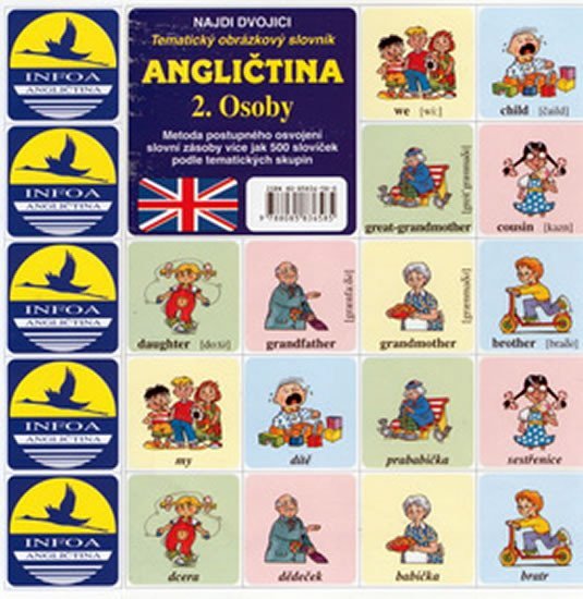 Najdi dvojici - Angličtina - 2 Osoby – kolektiv autorů