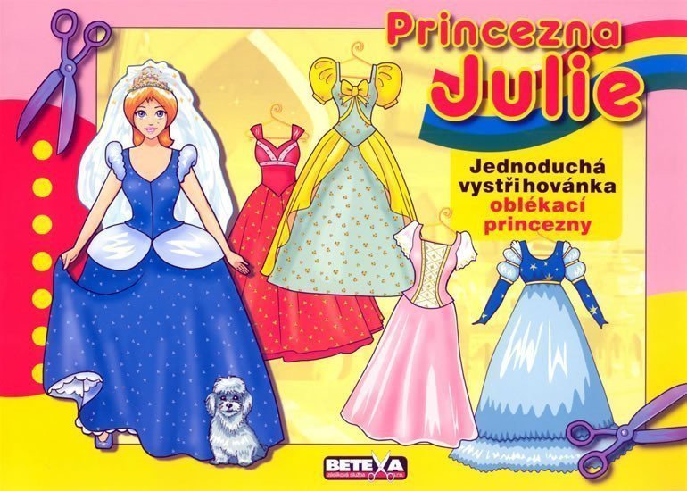 Princezna Julie - vystřihovánky