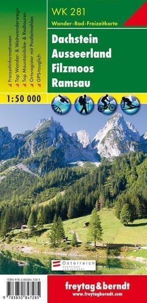 WK 281 Dachstein 150 000 turistická mapa – group of authors