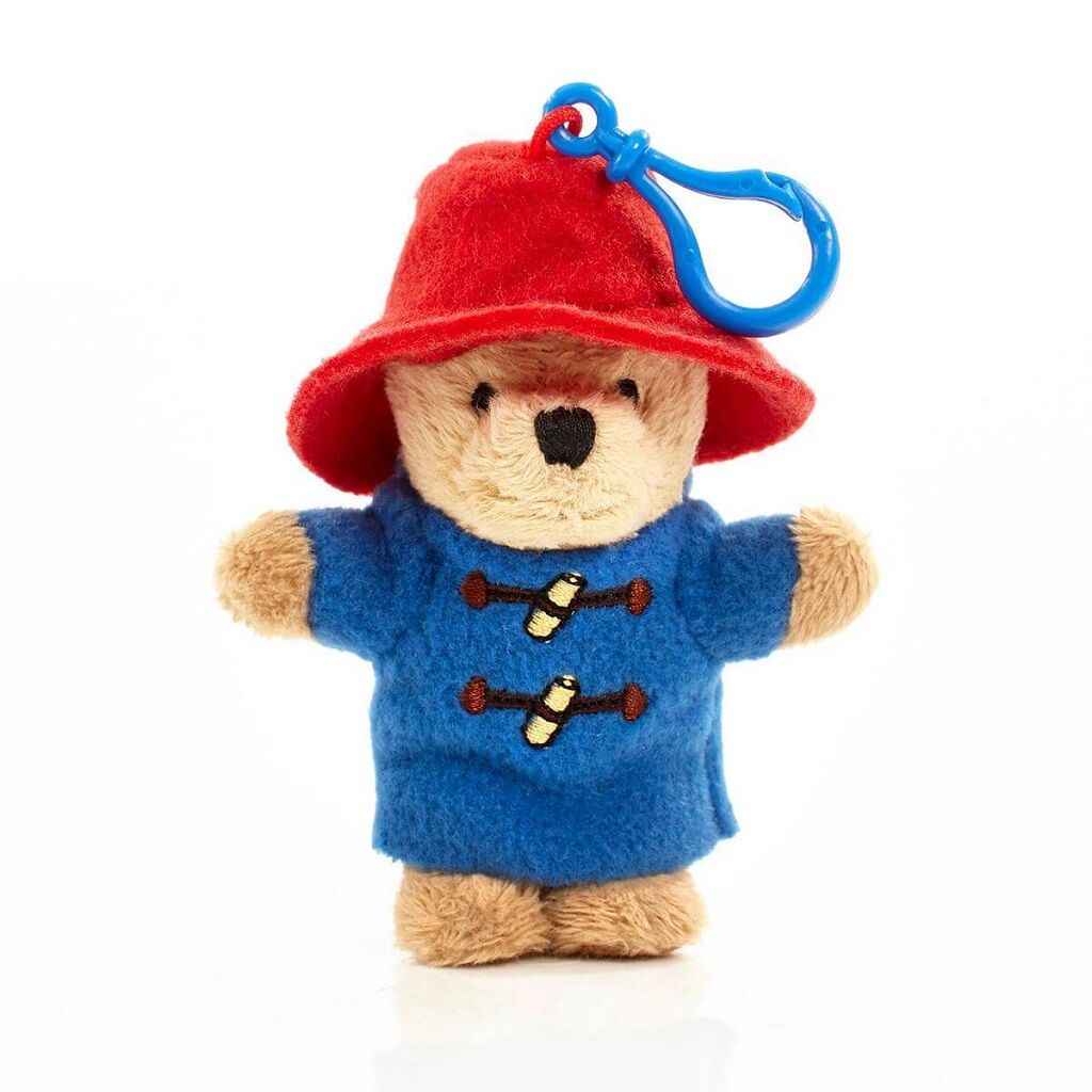 Rainbow Paddington plush keychain 9 cm
