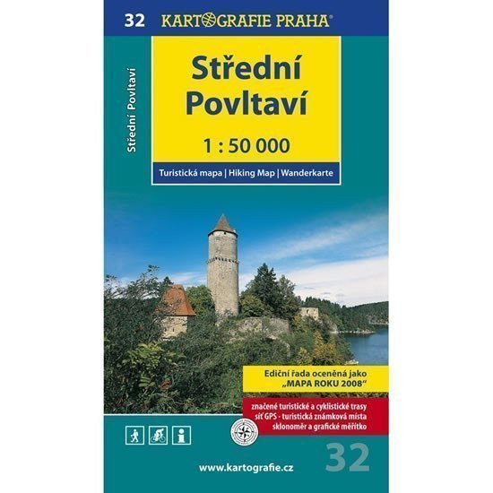 1 50T 32-Střední Povltaví turistická mapa