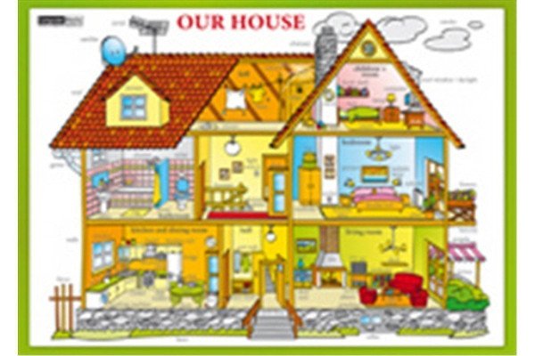 Our House / Náš dům - Naučná karta – Tinková Eva (2010)