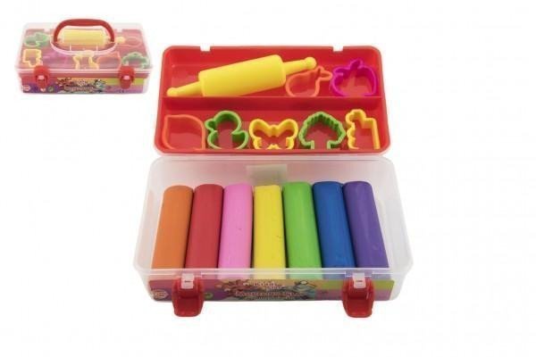 Modelína NARA 7 ks s válečkem 7 vykrajovátek