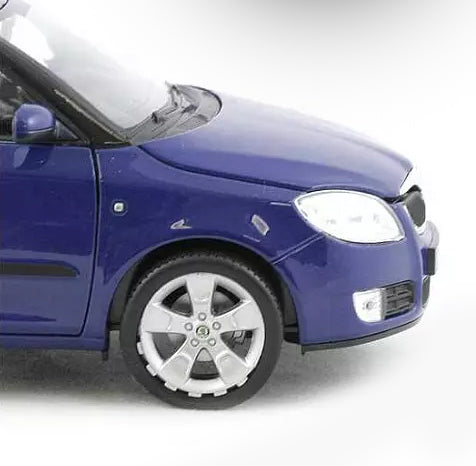Welly Škoda Fabia Combi II 2009 blue 1:24