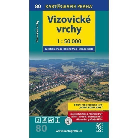1 50T 80-Vizovické vrchy turistická mapa