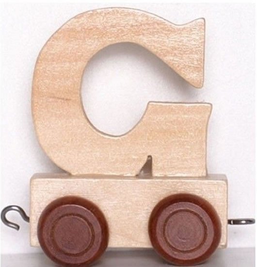 Vagónek G - hnědá kolečka