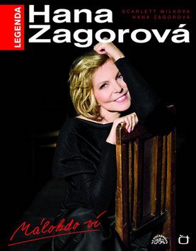 Hana Zagorová - Málokdo ví kniha DVD – Zagorová Hana