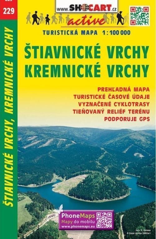 SC 229 Štiavnické vrchy Kremnické vrchy 1100 000