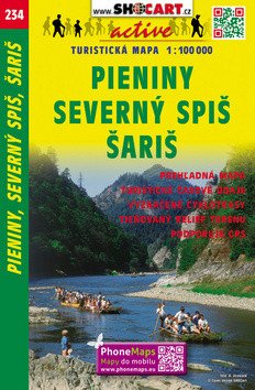 SC 234 Pieniny, Severný Spiš, Šariš 1:100 000