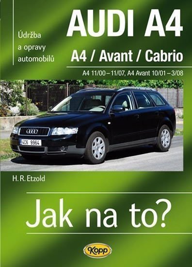 AUDI A4AvantCabrio - A4 1100-1107 - A4 Avant 1001-308 Jak na to 113 – Etzold Hans-Rüdiger