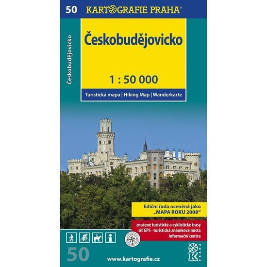 1 50T 50-Českobudějovicko turistická mapa