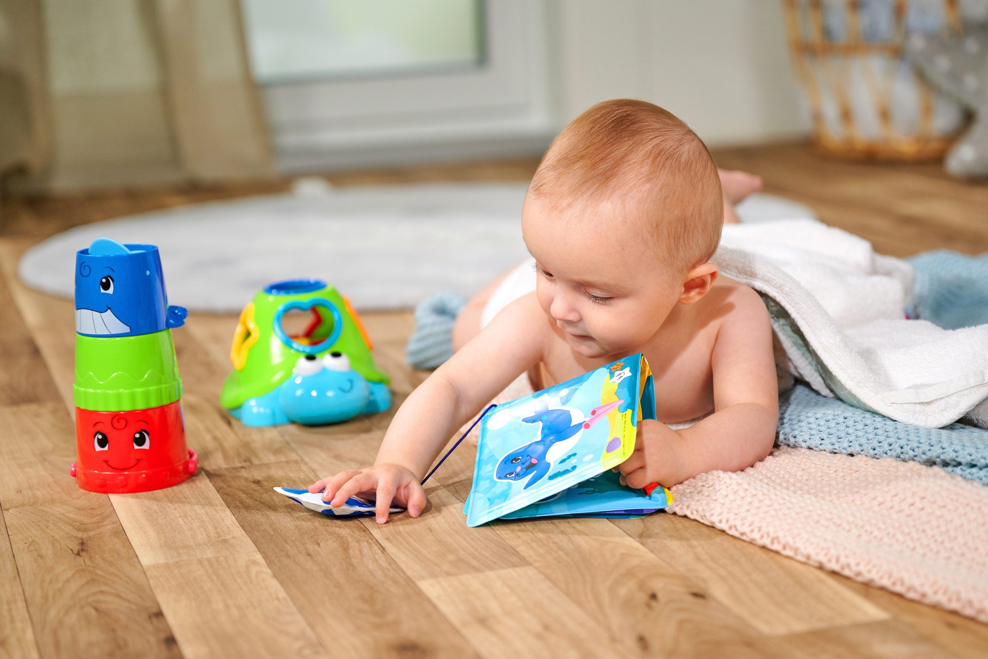 Magical Bath Book with Sea Animals
