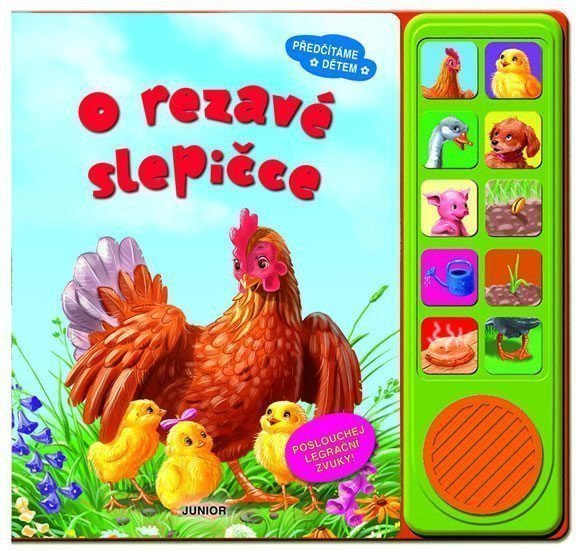 O rezavé slepičce - Poslouchej legrační zvuky