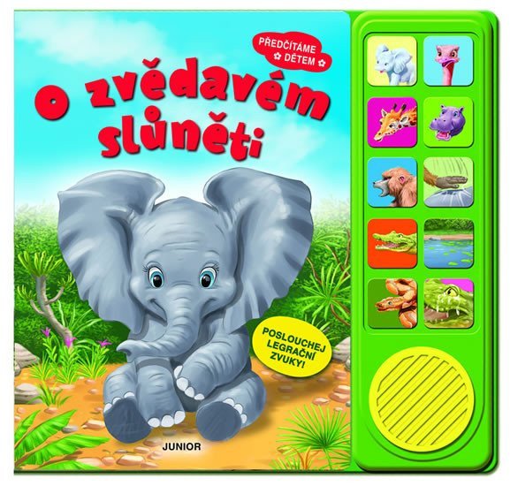 O zvědavém slůněti - Poslouchej legrační zvuky