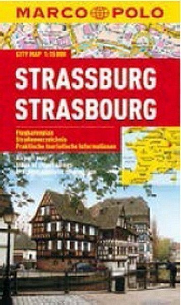 Strassburg/Strasbourg - City Map 1:15000 (2012)