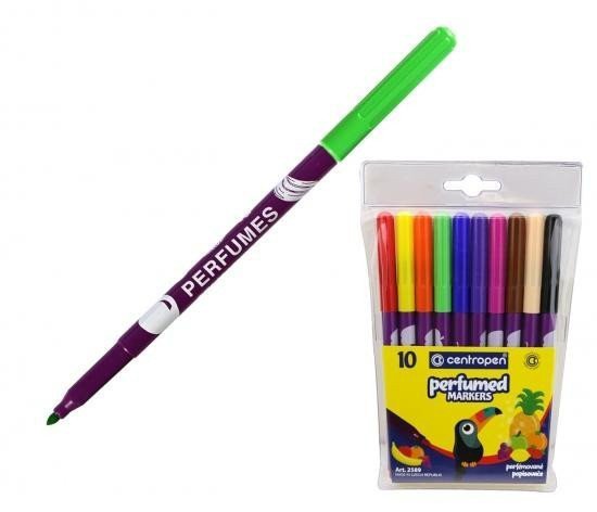 Centropen Fixy parfémované 2589 10 ks