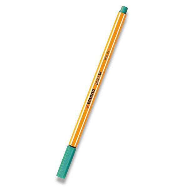Popisovač STABILO point liner 88 zelený ledově