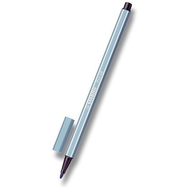 Fixa STABILO Pen 68 modrá azurová