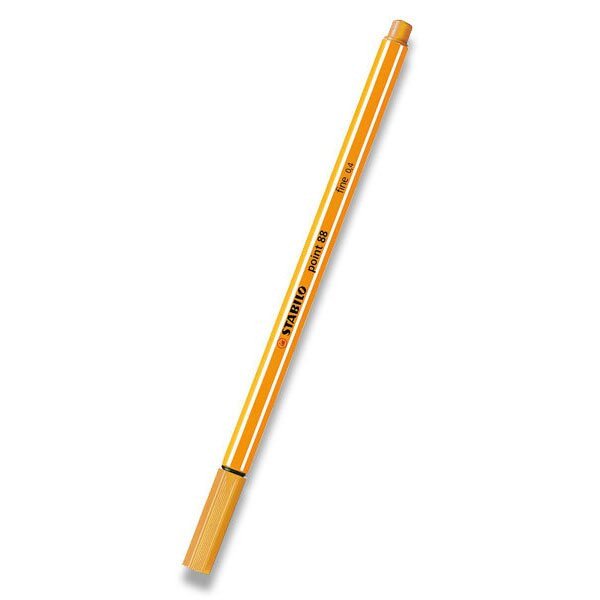 Popisovač STABILO point liner 88 oranžový