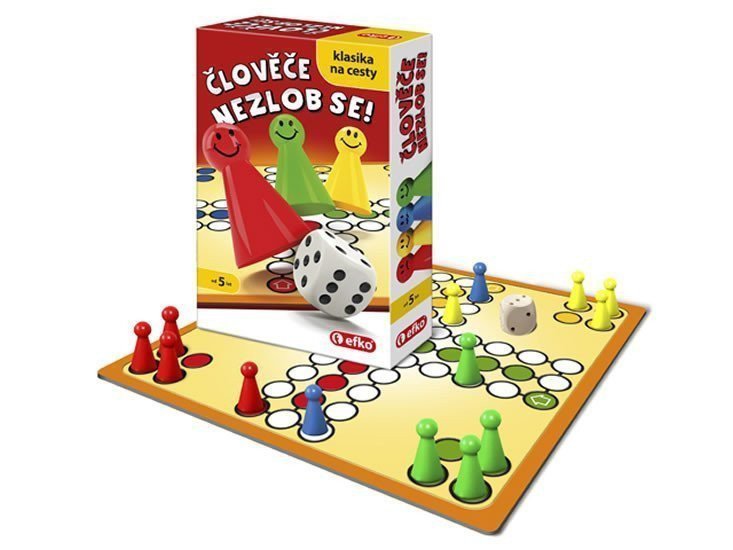 Člověče nezlob se - společenská hra na cesty