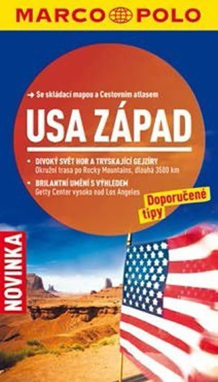 USA západ - Průvodce se skládací mapou (2012)