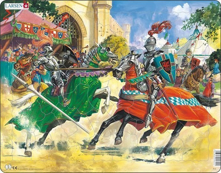 Puzzle MAXI - Rytířský turnaj50 dílků