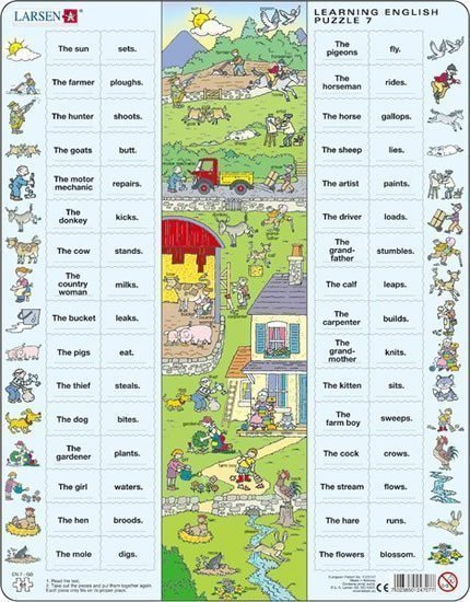 Puzzle MAXI - Hodina angličtiny 764 d