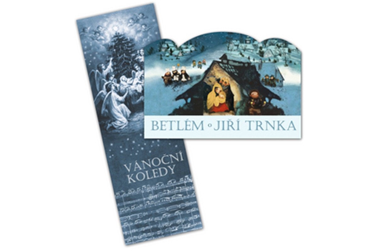 Betlém skládací Vánoční koledy s notami – Trnka Jiří